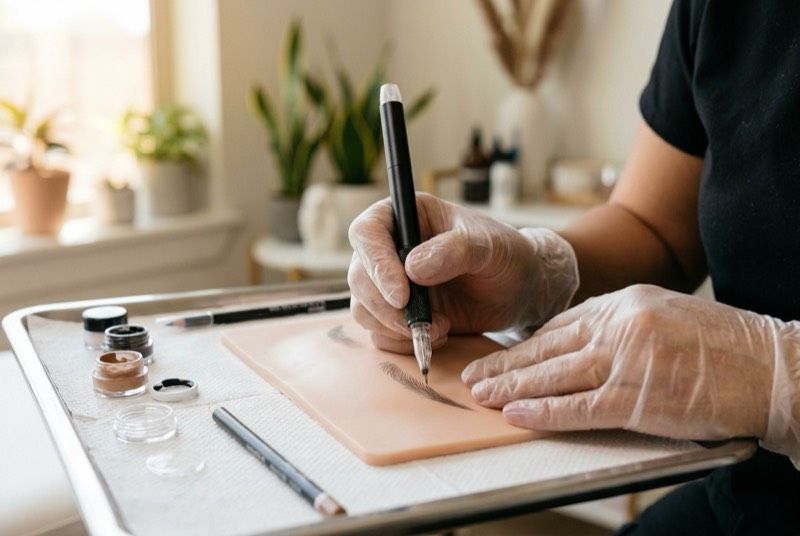 Belleza Online: Curso de Microblading de Cejas