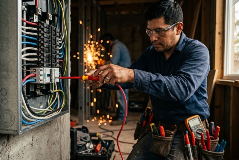 Oficios: Curso de Electricidad Residencial con Certificado