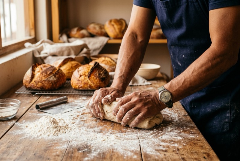 Panadería y Pastelería: Curso de Panadería Artesanal y Masa Madre